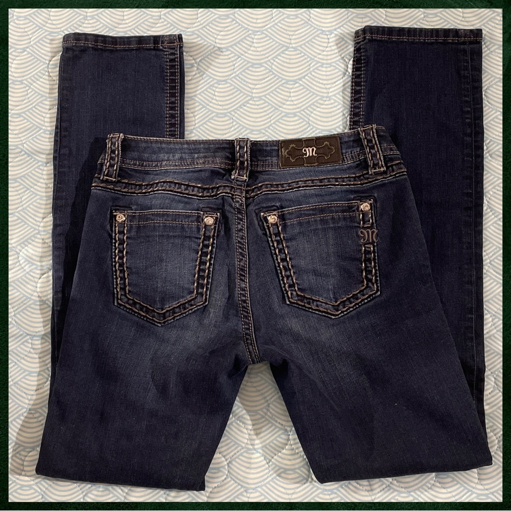 Miss Me Strait leg Jeans Waist 28